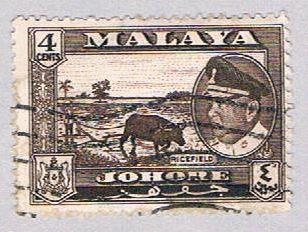 Malaya Johore 160 Used Sultan Ismail (BP22426)