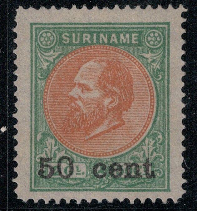 Surinam 1900 SC 42 Mint NGAI SCV$ 150.00