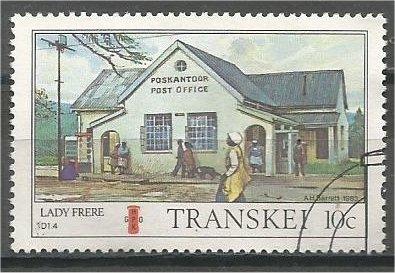 TRANSKEI, 1983, CTO 10c, Post Offices. Scott 121