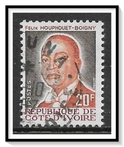 Ivory Coast #785 President Houphouet-Boigny Used