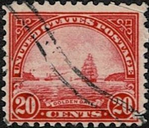 1923 United States Scott Catalog Number 567 Used