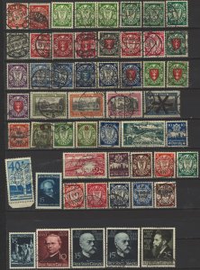 COLLECTION LOT 7954 DANZIG 367 STAMPS 1920+ CV+$700 7 SCANS