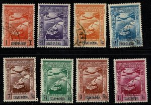 Portuguese India #C1-8 Da Gama cpl set used