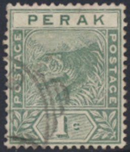 Perak  Malaya  SC#  42 Used  see details & scans