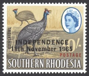 Rhodesia Sc# 220 MNH 1966 10sh Overprint