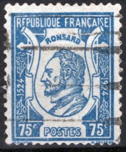 ZAYIX France 219 Used Pierre de Ronsard Prince of Poets 051023SM82