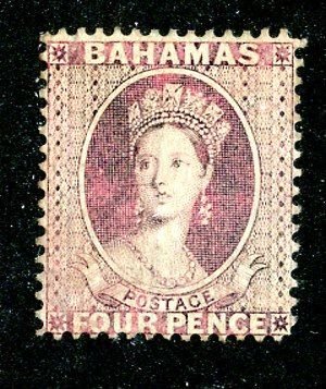 1876  Sc #18b used cv.$50 ( 824 Bahamas )