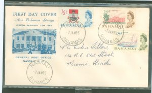 Bahamas 204-06/211 Queen Elizabeth 1st day cachet addressed