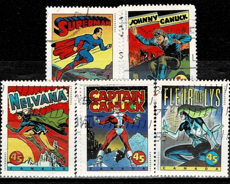 Canada 1995 Superheroes Used