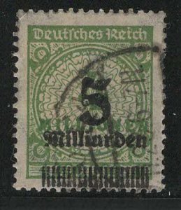 Germany Reich Scott # 312, used, exp h/s, Mi # 333AP