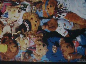 ​TUVA-1998- FAMOUS CARTOON-TEDDY BEARS-MNH-S/S SHEET VERY FINE-LAST ONE