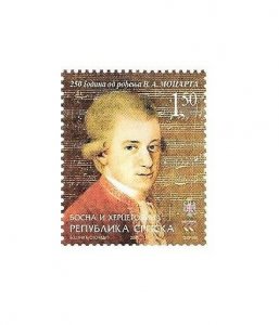 Serbian Rep. (B&H) / 2006 - Wolfgang Amadeus Mozart, MNH