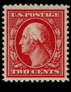 Scott #375 XF-OG-LH.