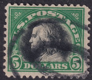 #524 Used, VF (CV $30 - ID40145) - Joseph Luft