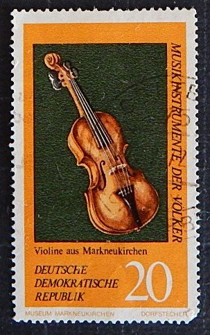 Germany, Musical instruments, DDR, №1199-T