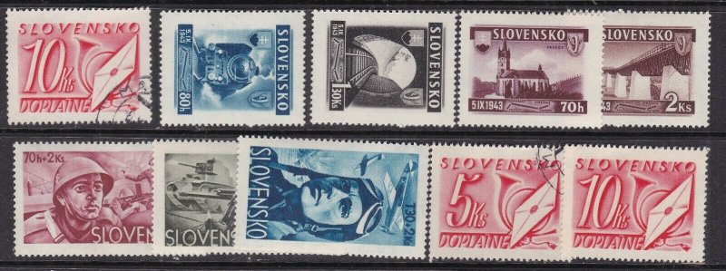 SLOVAKIA ^^^^^^sc# 38//J38   mint & used collection  $$@ lar 1031slova