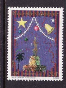 New Caledonia-Sc#706e-unused NH 30fr Christmas-1994-