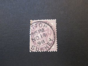 United Kingdom 1881 Sc 89 FU