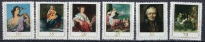 Germany DDR 1780-85 MNH 1976 Paintings (ak2542)