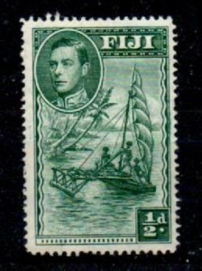 FIJI SG249a 1941 ½d GREEN p14 MTD MINT