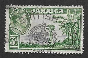 Jamaica  Scott 121  Used