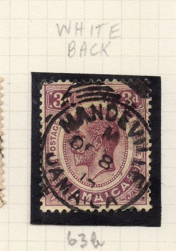 Jamaica 1912-20 Early Issue Fine Used 3d. 283694