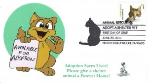 Animal Rescue, Adopt A Shelter Pet First Day Cover #4