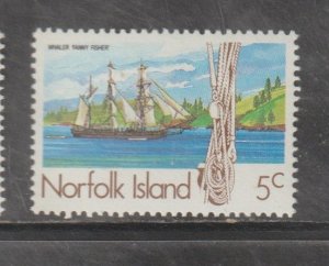 SC356 Norfolk Island 1985 Whaling Ships MNH
