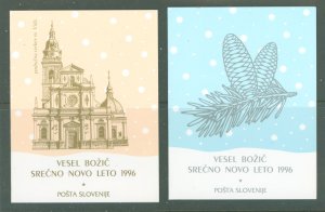 Slovenia #241a/242a Mint (NH) Single (Complete Set)