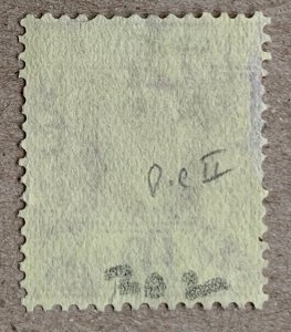 Straits Settlements 1927 KGV 10c pale yellow, used. Scott 191, CV $0.35. SG 231a