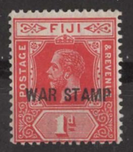 Fiji # MR2  WAR STAMP Overprint   1916 (1) VF Unused