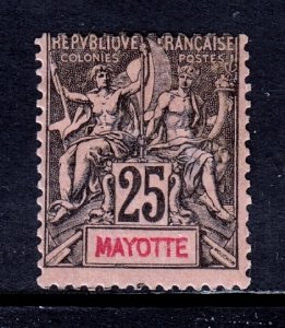 Mayotte - Scott #10 - MH - Thinning - SCV $14