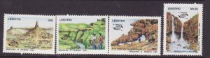 Lesotho-Sc#1032-5- id9-unused NH set-Tourism-1994-