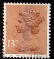 Great Britain - #MH83 Machin Queen Elizabeth II - Used