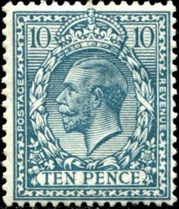 Sg394 SPEC N31(4), 10d greenish blue, M MINT. Cat £25.