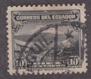 Ecuador 329 View of the Mountains 1935