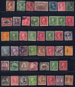 US 110 Different Pre-1940 Issues Used