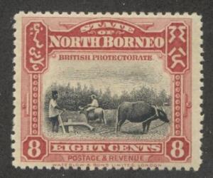 NORTH BORNEO 1909  sg169 MINT