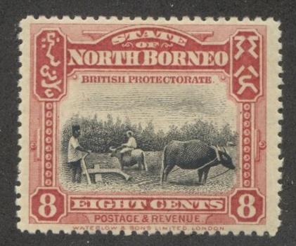 NORTH BORNEO 1909  sg169 MINT