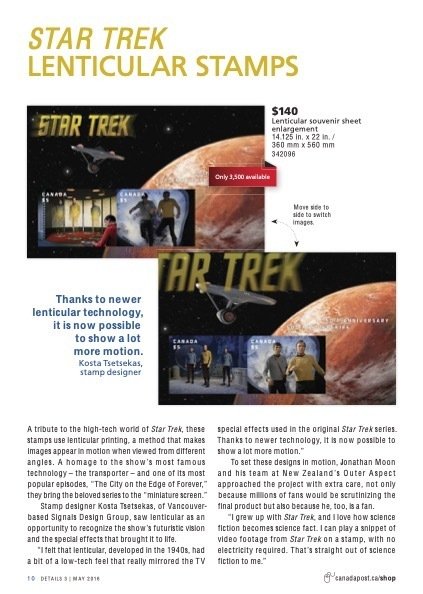 Canada 2922 Souvenir Sheet Enlargement