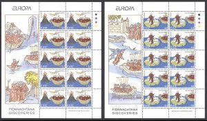 Ireland Sc# 923-924 MNH Pane/10 1994 Europa