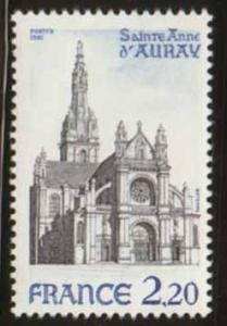 France ~ #1734 ~ St Anne d'Auray Basilica ~ MNH