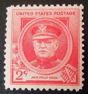 1940 2c John Philip Sousa Scott 880 MNH