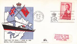 Canada # 386, Cacheted First Day Cover