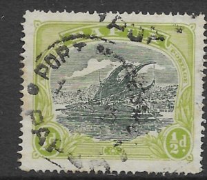 Papua New Guinea  60   1916  1/2  VF used