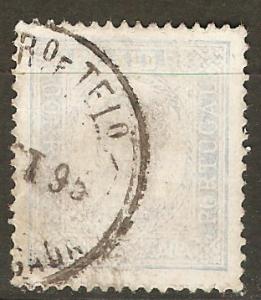 Ponta Delgada 6b Used F/VF 1892 SCV $5.50