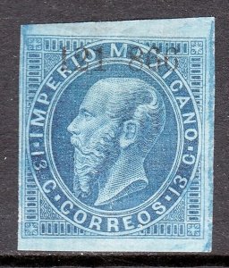 Mexico - Scott #32 - MH - Pencil on reverse - SCV $12