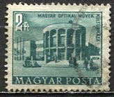 Hungary; 1953: Sc. # 1056C: O/Used CTO Larger Edition Single Stamp