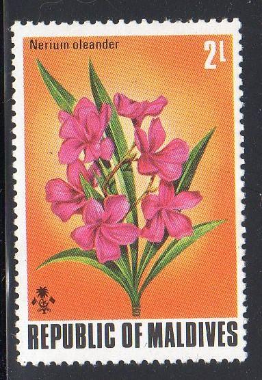 Maldive Islands 456 - Mint-H - Oleander (Flower) (cv $0.30)