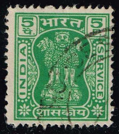 India #O153 Capital of Asoka Pillar - Official; Used (0.85)